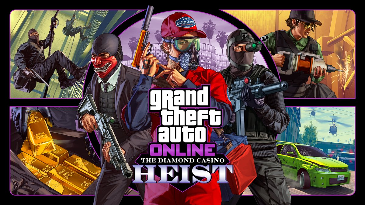 Gta5 Dlc 名钻赌场豪劫 现已推出